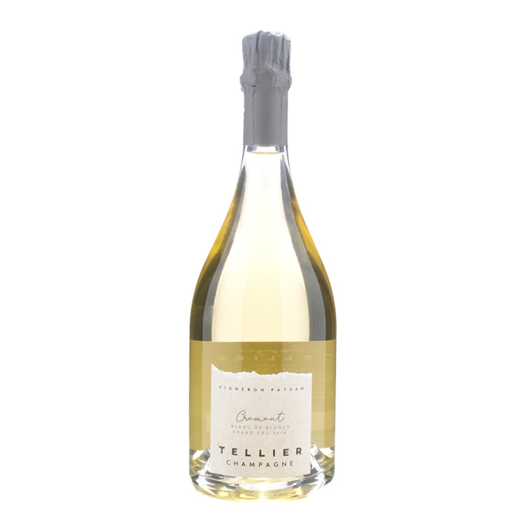 TELLIER Champagne Extra Brut Cramant Blanc de Blancs 2017 Cl.75