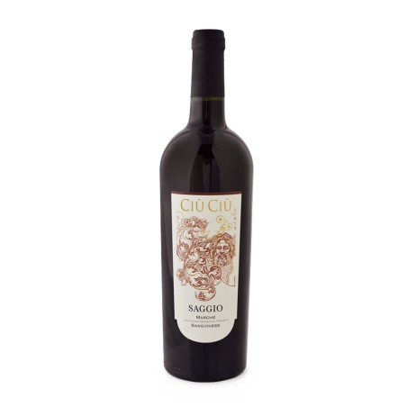 Ciù Ciù Sangiovese Saggio Marche Igp Bio Vegan 2019 cl.75 15.5%