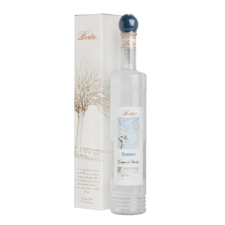 BERTA Grappa di Barbera NIBBIO Box cl.70 40°