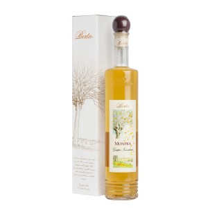 BERTA Grappa MONPRA Barbera e Nebbiolo Invecchiata Astuccio Cl 70 40