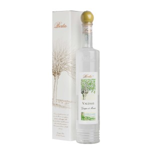 BERTA Grappa di Moscato VALDAVI Astuccio cl.70 40°