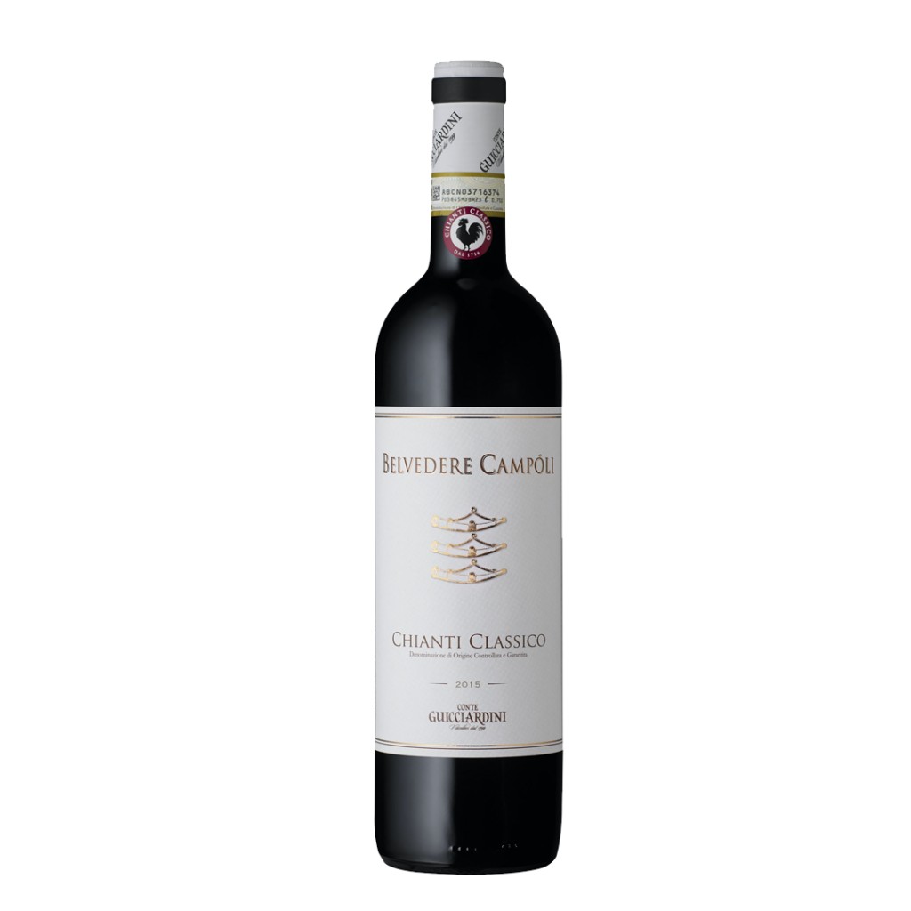 BELVEDERE CAMPOLI Chianti Classico 2019 GUICCIARDINI Cl.75