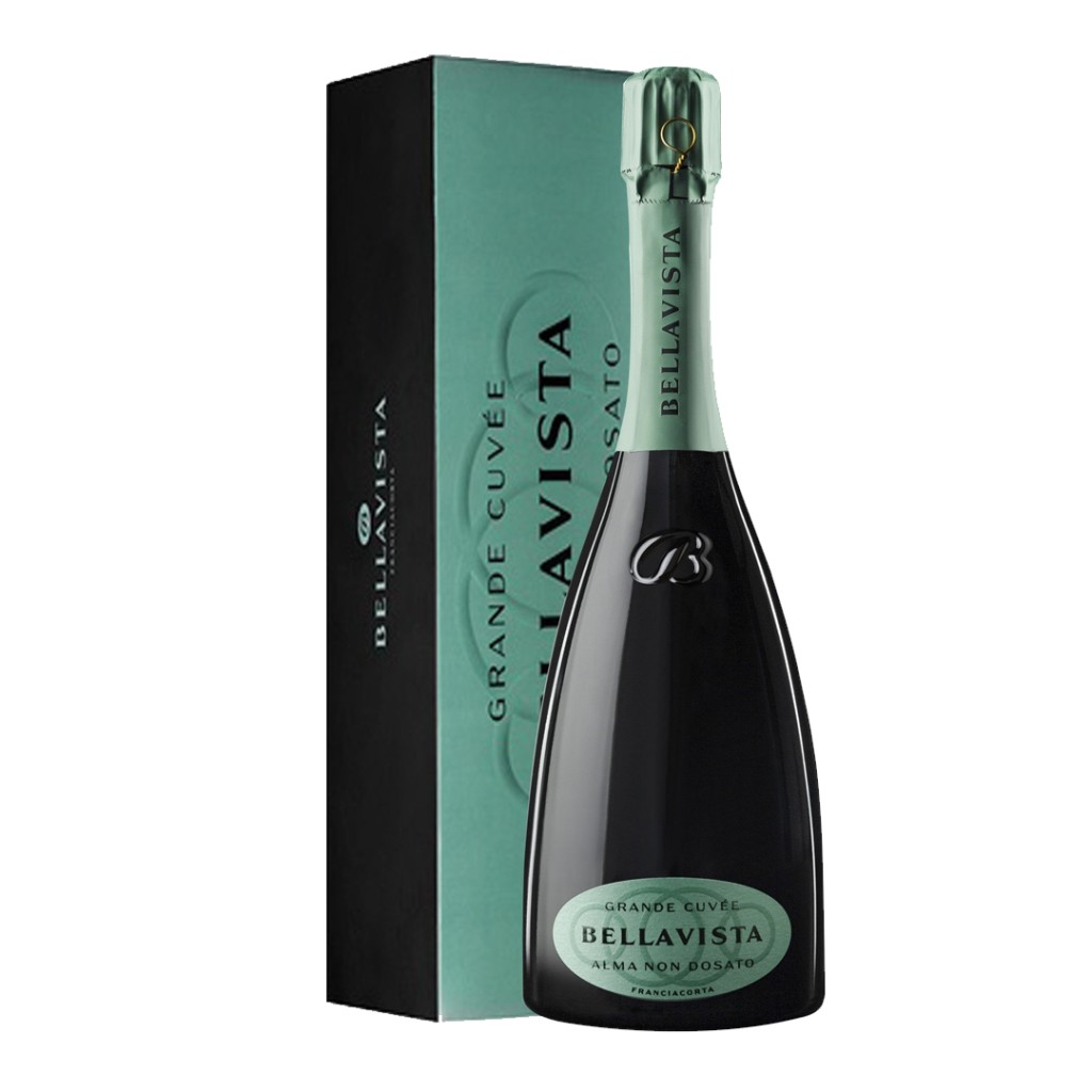 BELLAVISTA Franciacorta ALMA GRANDE CUVEE NON DOSATO Astuccio cl.75