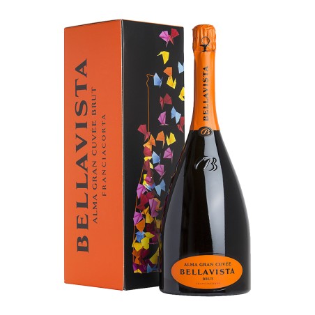 BELLAVISTA Franciacorta ALMA Cuvée Brut Box cl.75 12.5°