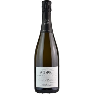 SADI MALOT Champagne Brut NATURE Premier Cru Blanc Des Blancs cl.75