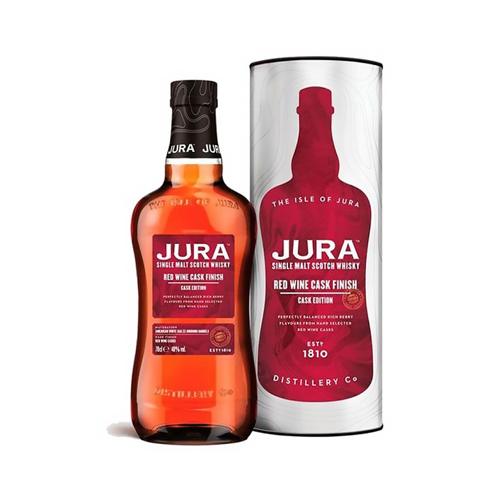 ISLE OF JURA Red Wine Cask Finish Single Malt Scotch 40% Cl.70 ISLE OF JURA Red Wine Cask Finish Single Malt Scotch 40% Cl.70