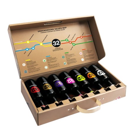 VOYAGE VALIGIA CON 7 TIPOLOGIE BIRRE 32 VIE DEI BIRRAI