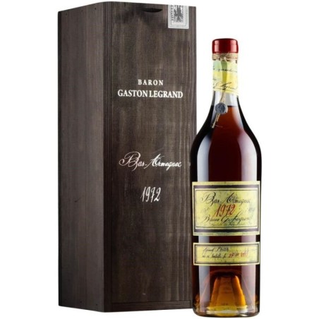 BARON GASTON LEGRAND Bas-Armagnac Millèsimè 1972 Cl.70