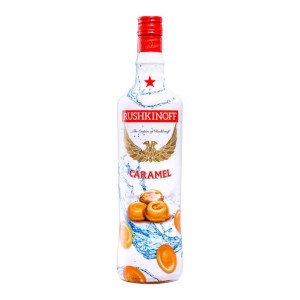 RUSHKINOFF Vodka Caramel Lt.1